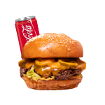 1/2lb Chilli Cheese Burger Meal 